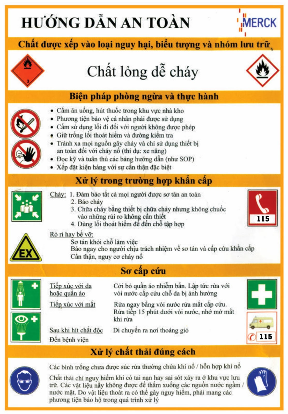 MSDS Là Gì? Bảng Chỉ Dẫn An Toàn Hóa Chất